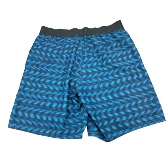 NIKE Men's Swim Short Sz Medium Blue - Picture 6 of 7